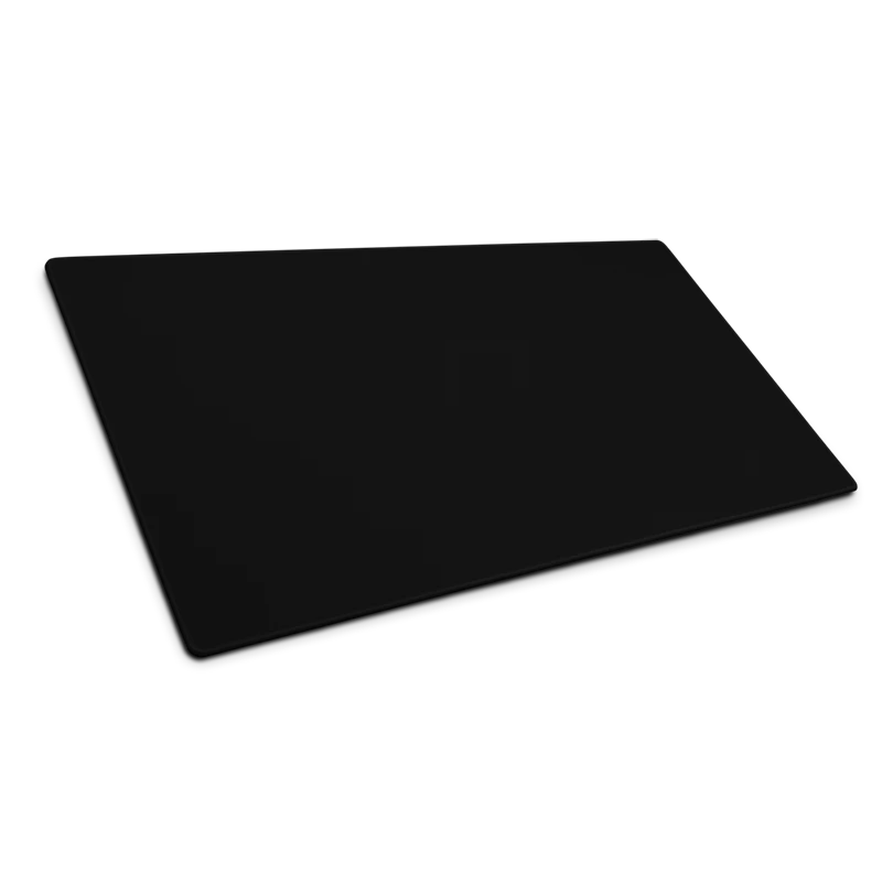 MADPADZ Mauspad XXL - Farbe Uni Basic Schwarz Black